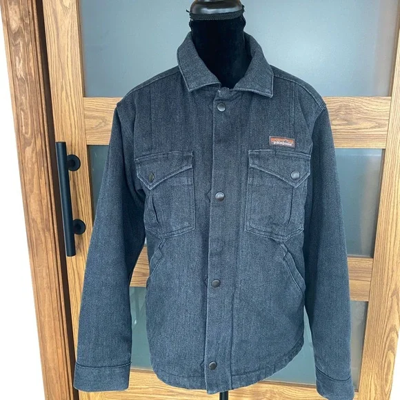 Patagonia Men's Denim Jacket Sz XS - Picture 1 of 15